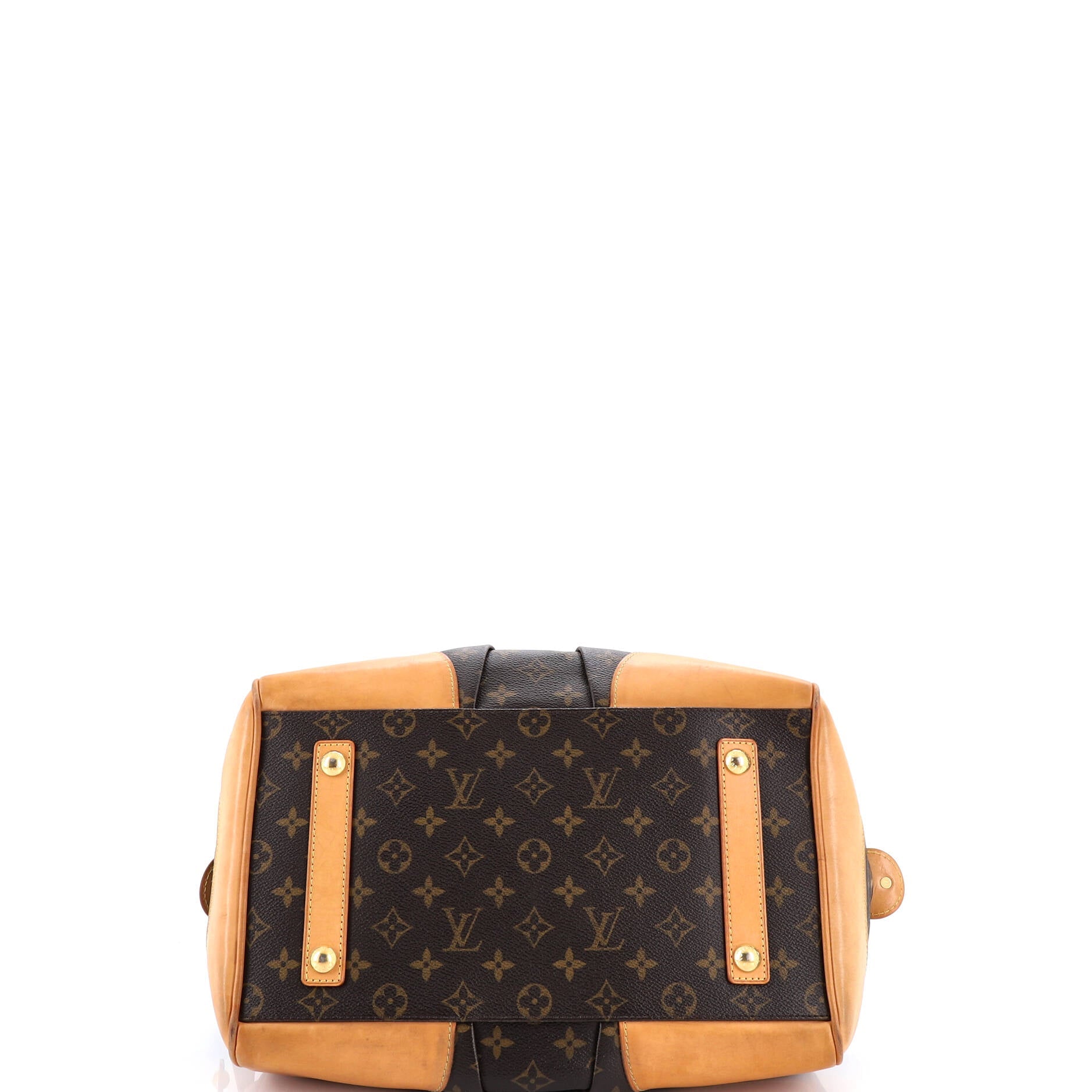 Stephen Handbag Monogram Canvas