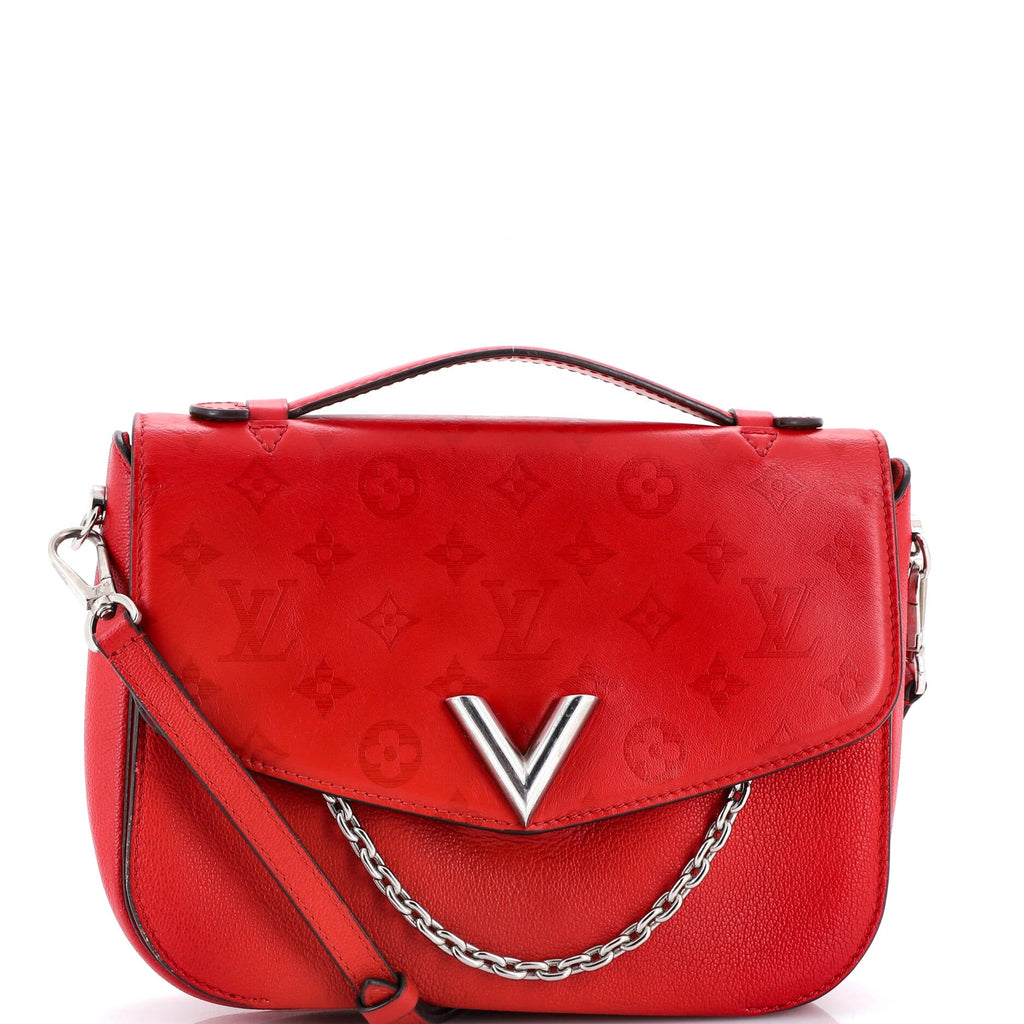 Very Messenger Monogram Leather