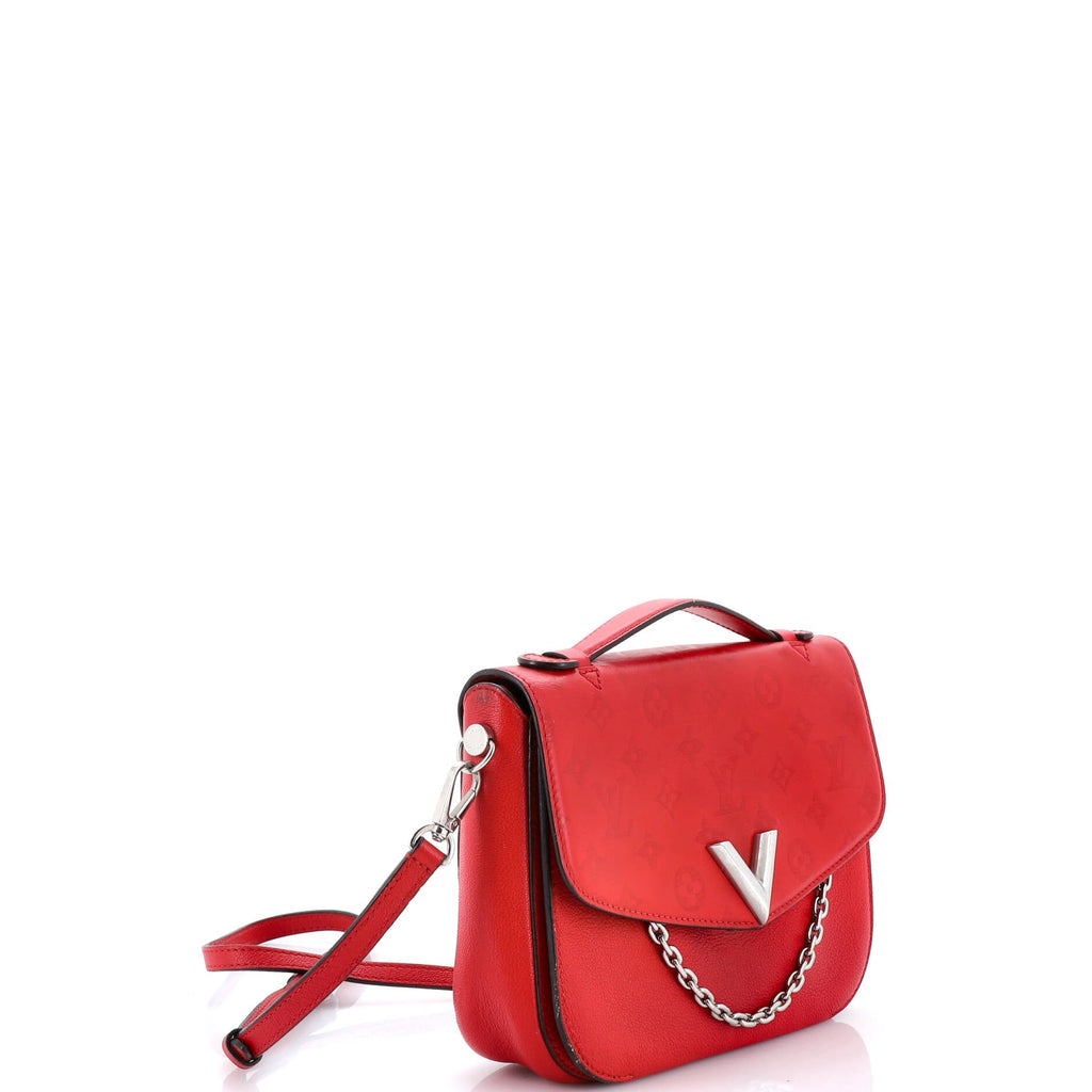 Very Messenger Monogram Leather