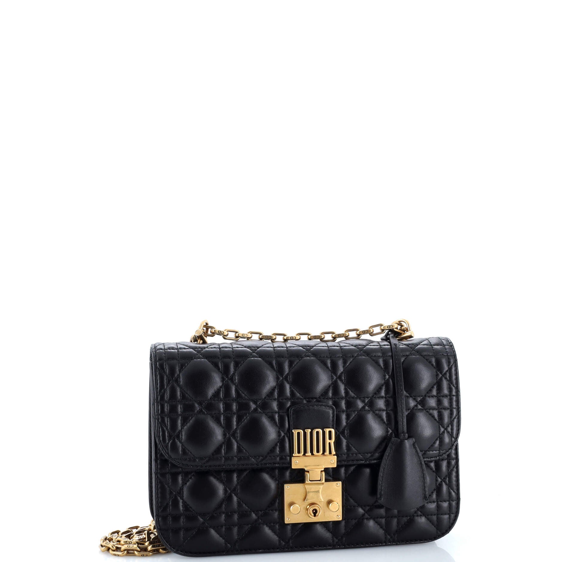 Dioraddict Flap Bag Cannage Quilt Lambskin Medium