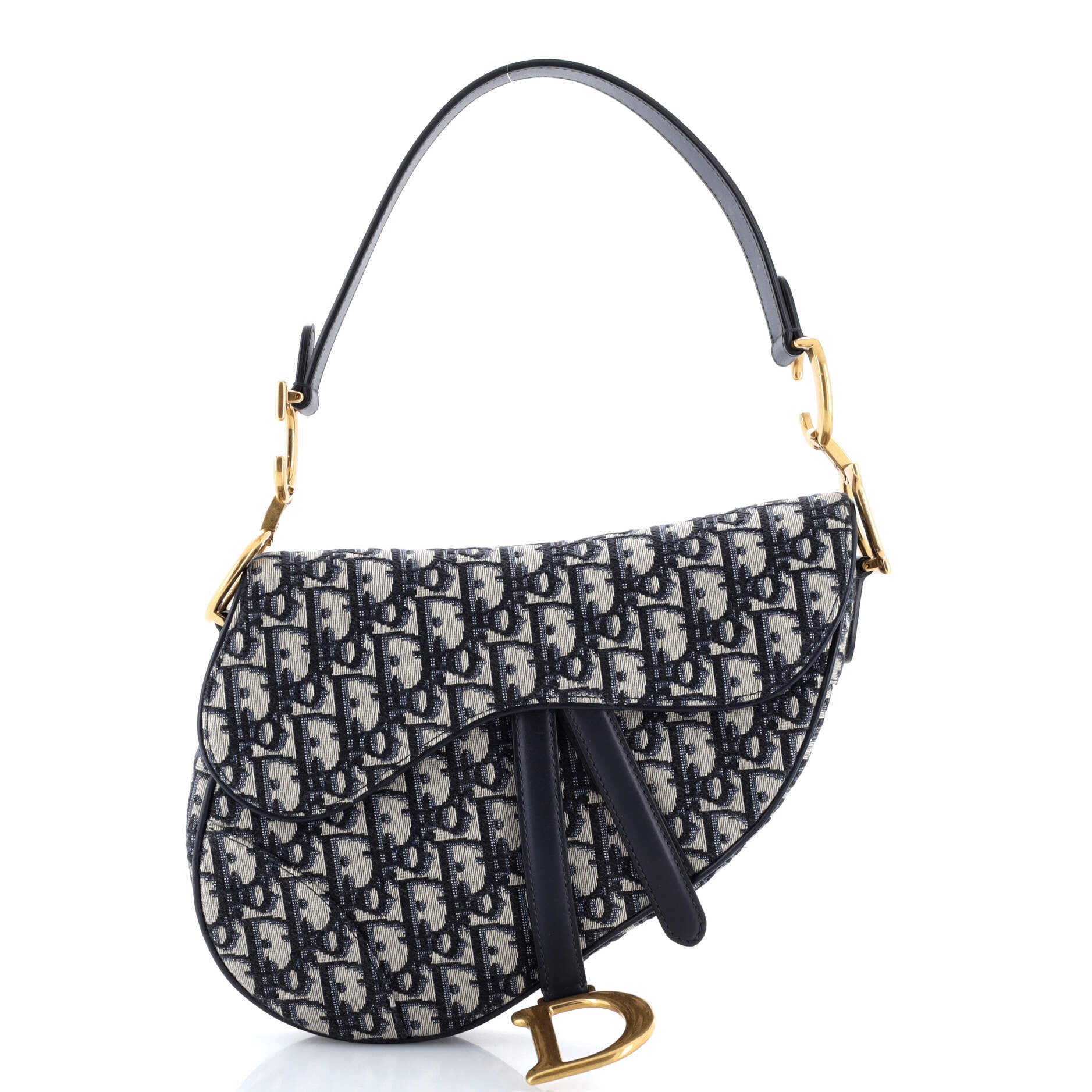 Saddle Handbag Oblique Canvas Medium