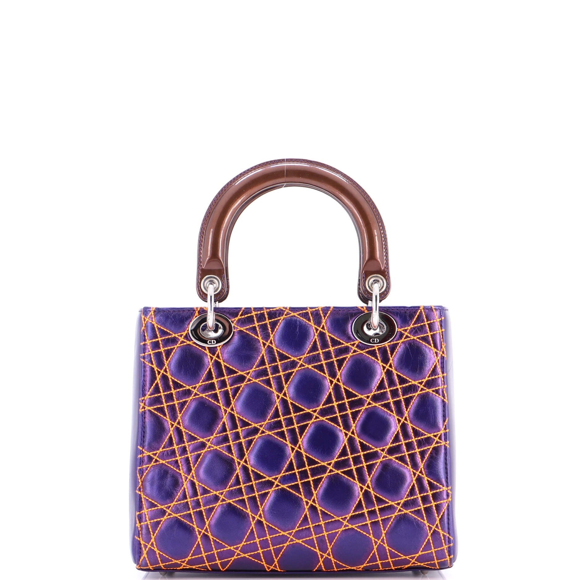 Lady Dior Bag Anselm Reyle Cannage Quilt Leather Medium