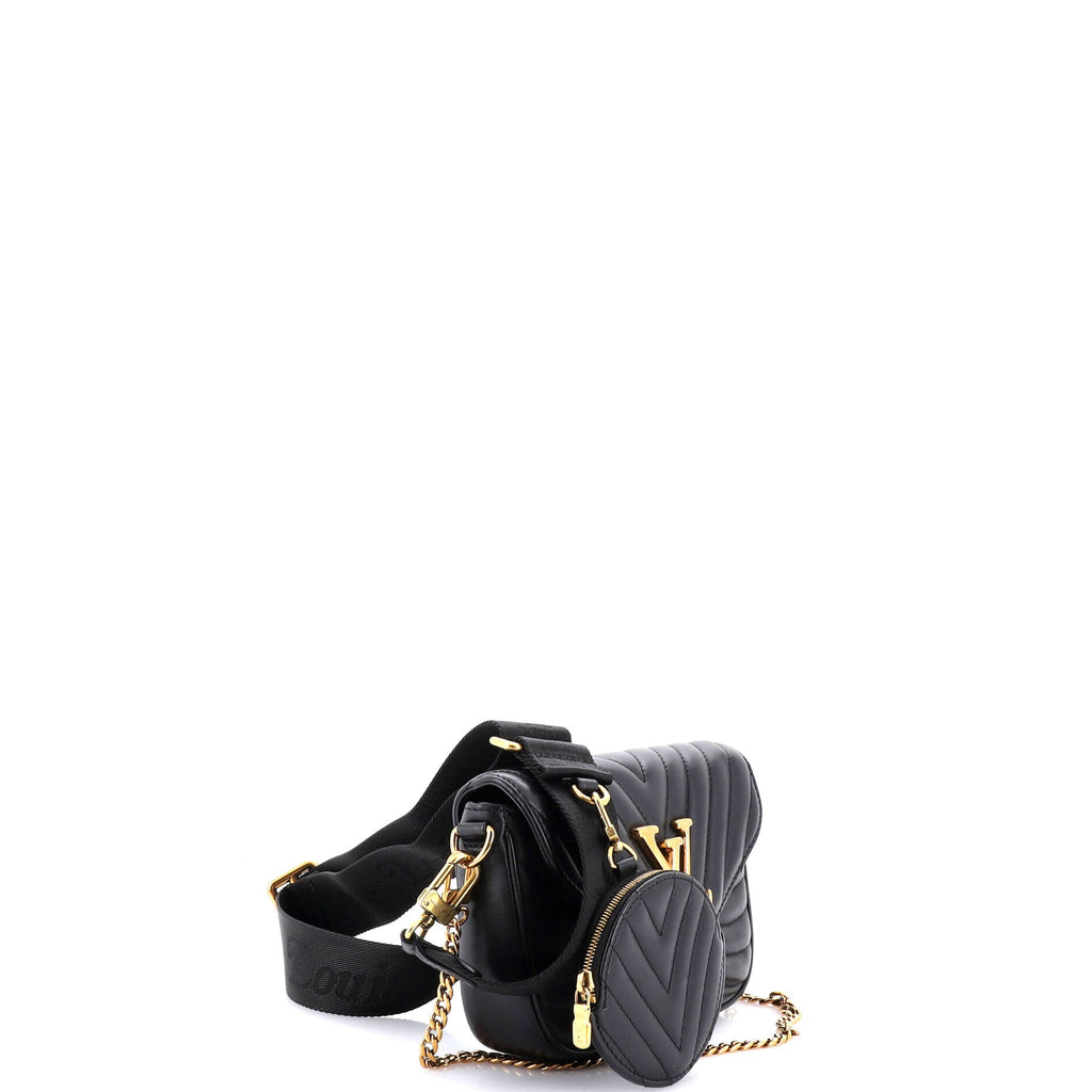 New Wave Multi Pochette Quilted Leather