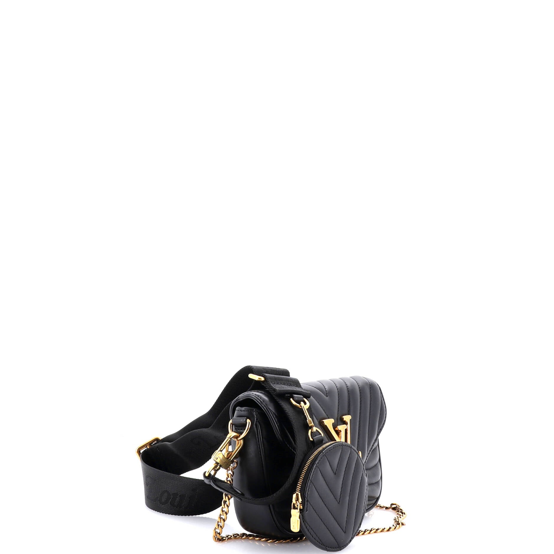New Wave Multi Pochette Quilted Leather