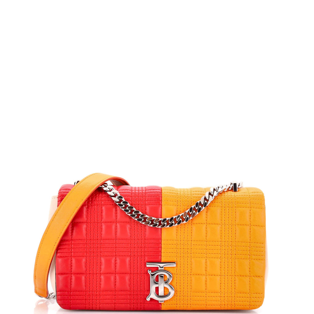 Lola Shoulder Bag Quilted Lambskin Small