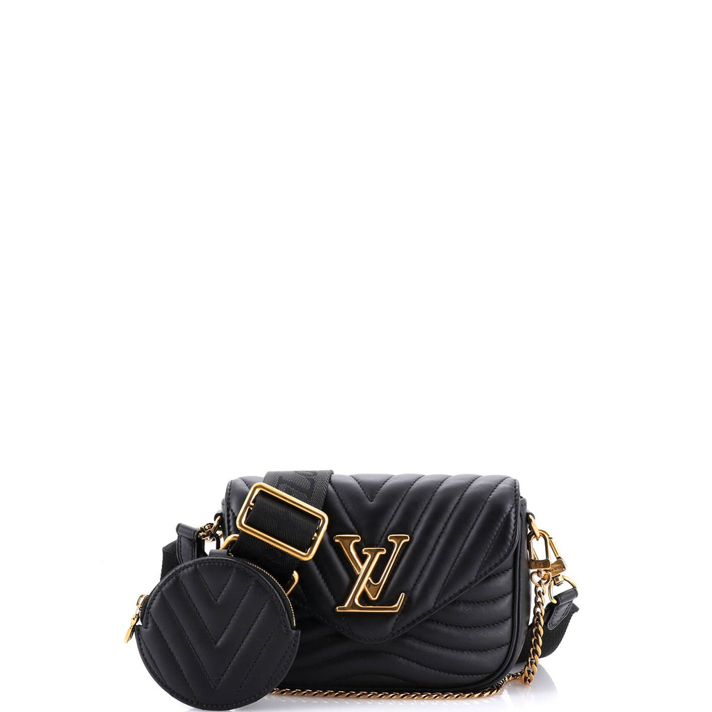 New Wave Multi Pochette Quilted Leather