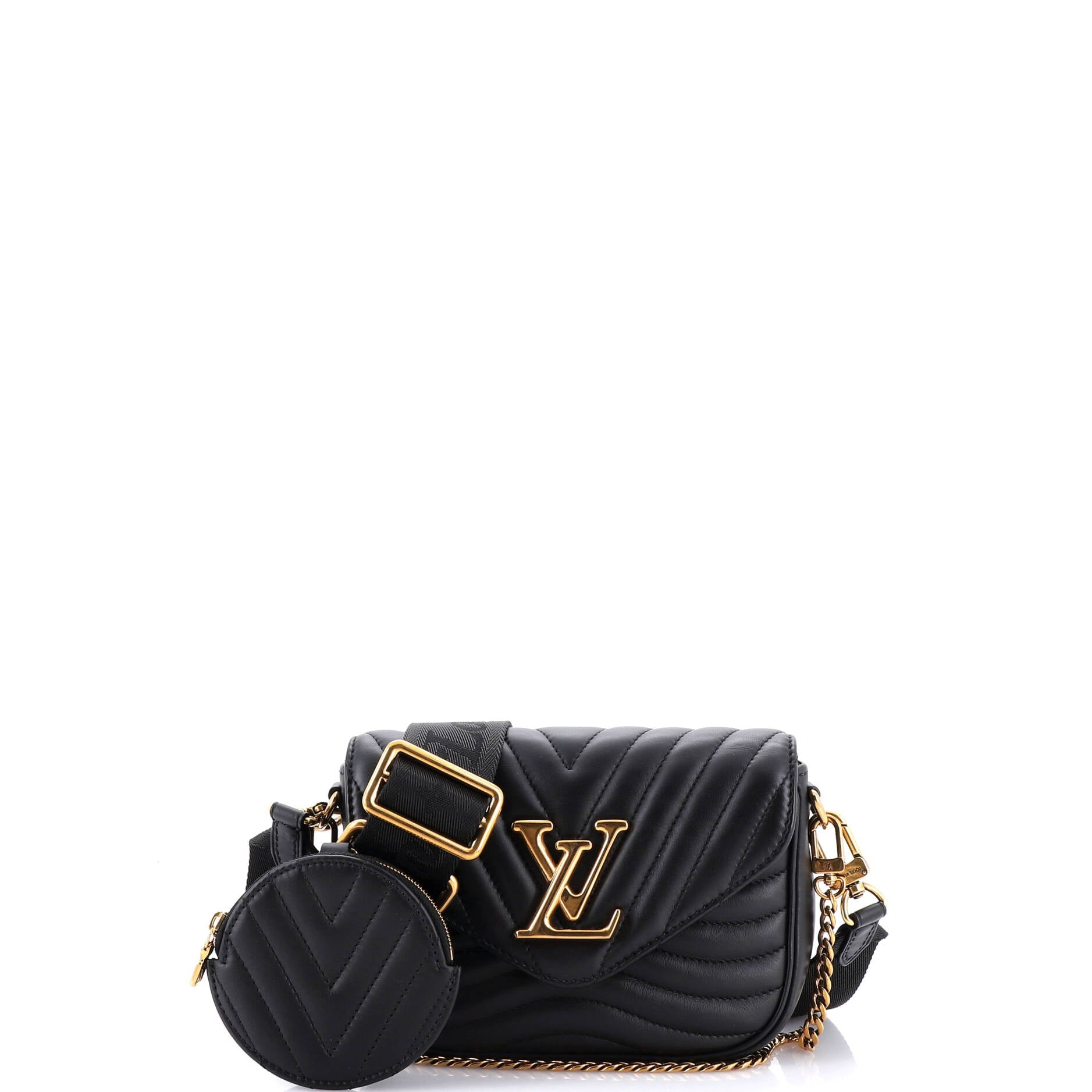 New Wave Multi Pochette Quilted Leather