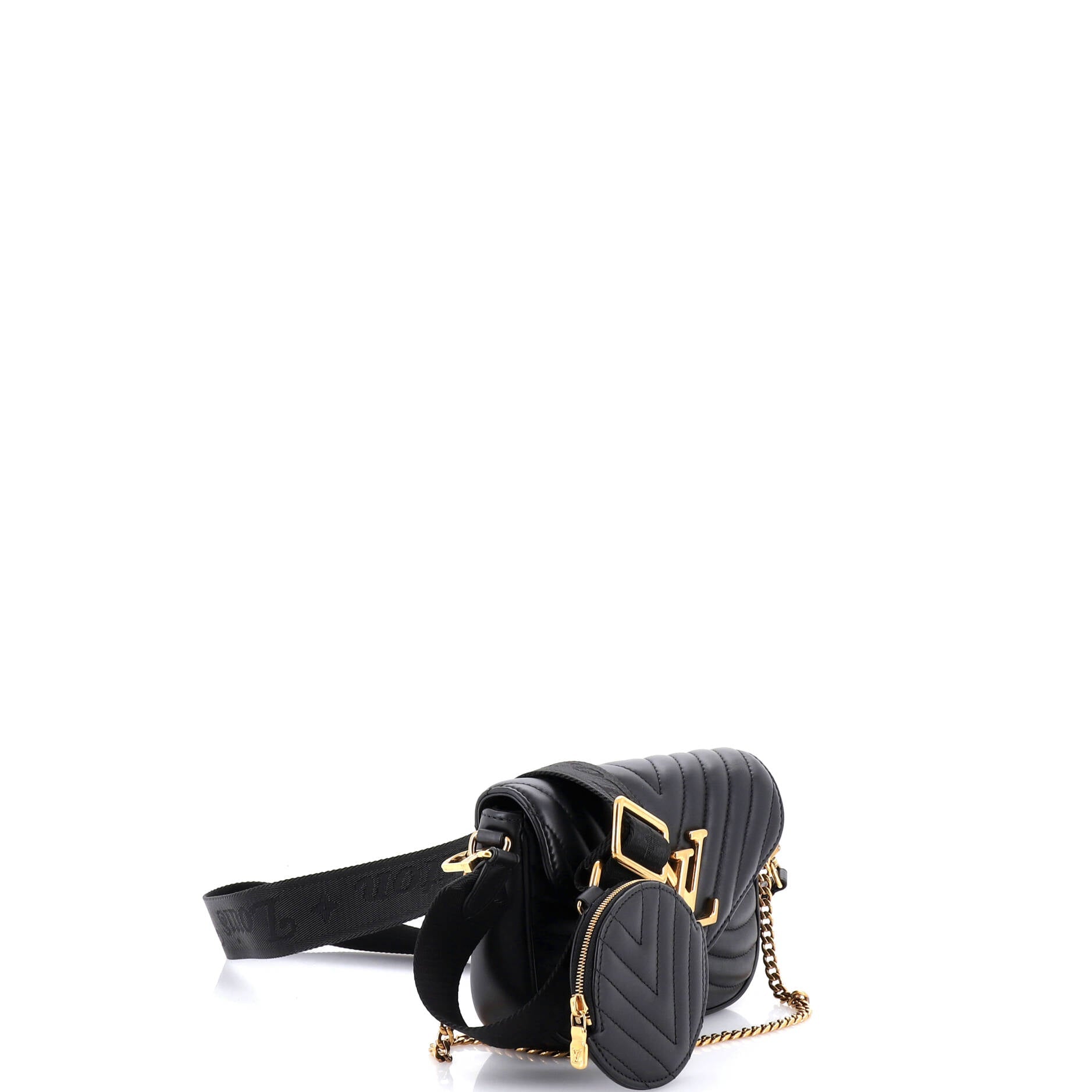 New Wave Multi Pochette Quilted Leather