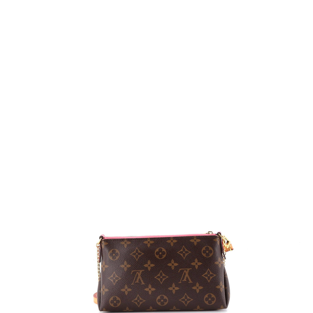 Pallas Clutch Monogram Canvas with Leather
