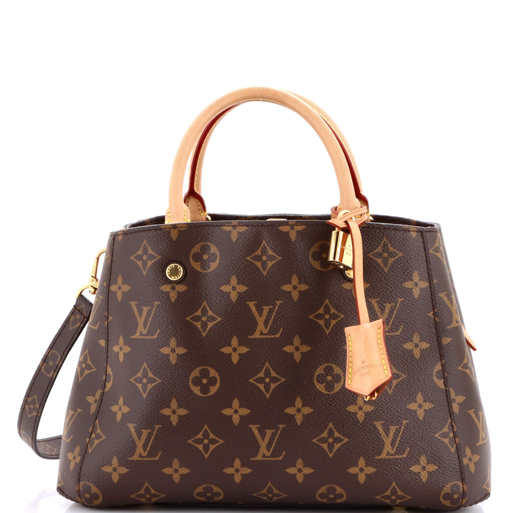Montaigne Handbag Monogram Canvas BB