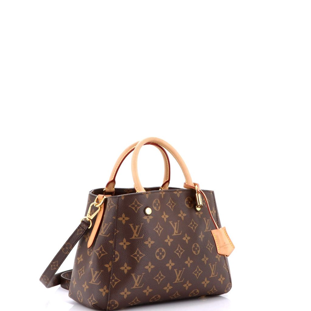 Montaigne Handbag Monogram Canvas BB