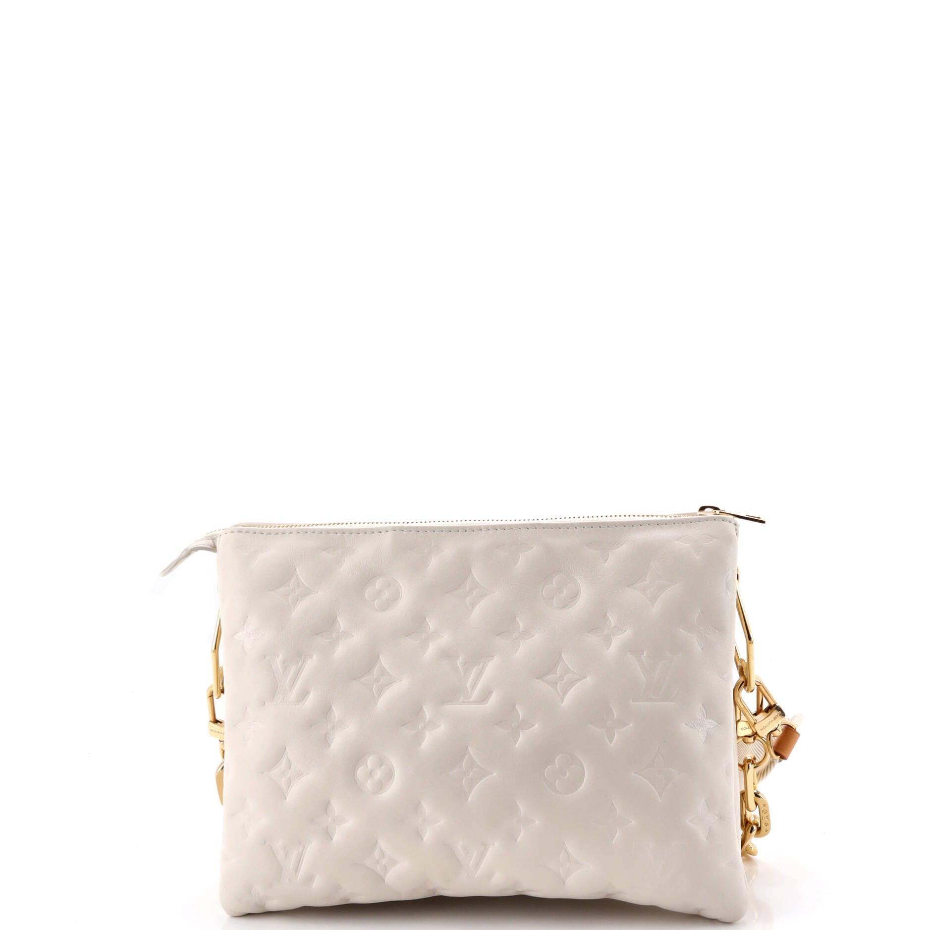 Coussin Bag Monogram Embossed Lambskin PM