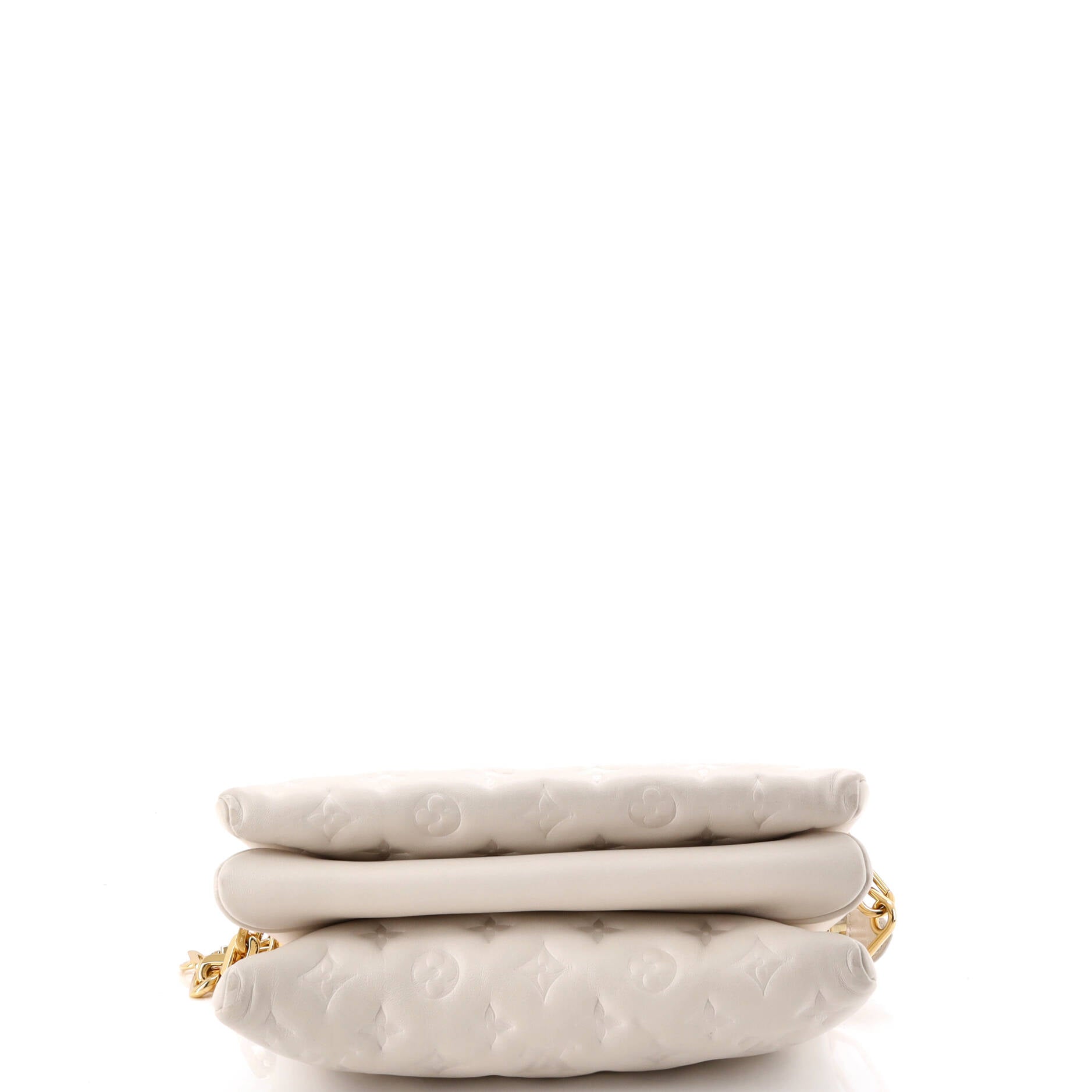 Coussin Bag Monogram Embossed Lambskin PM