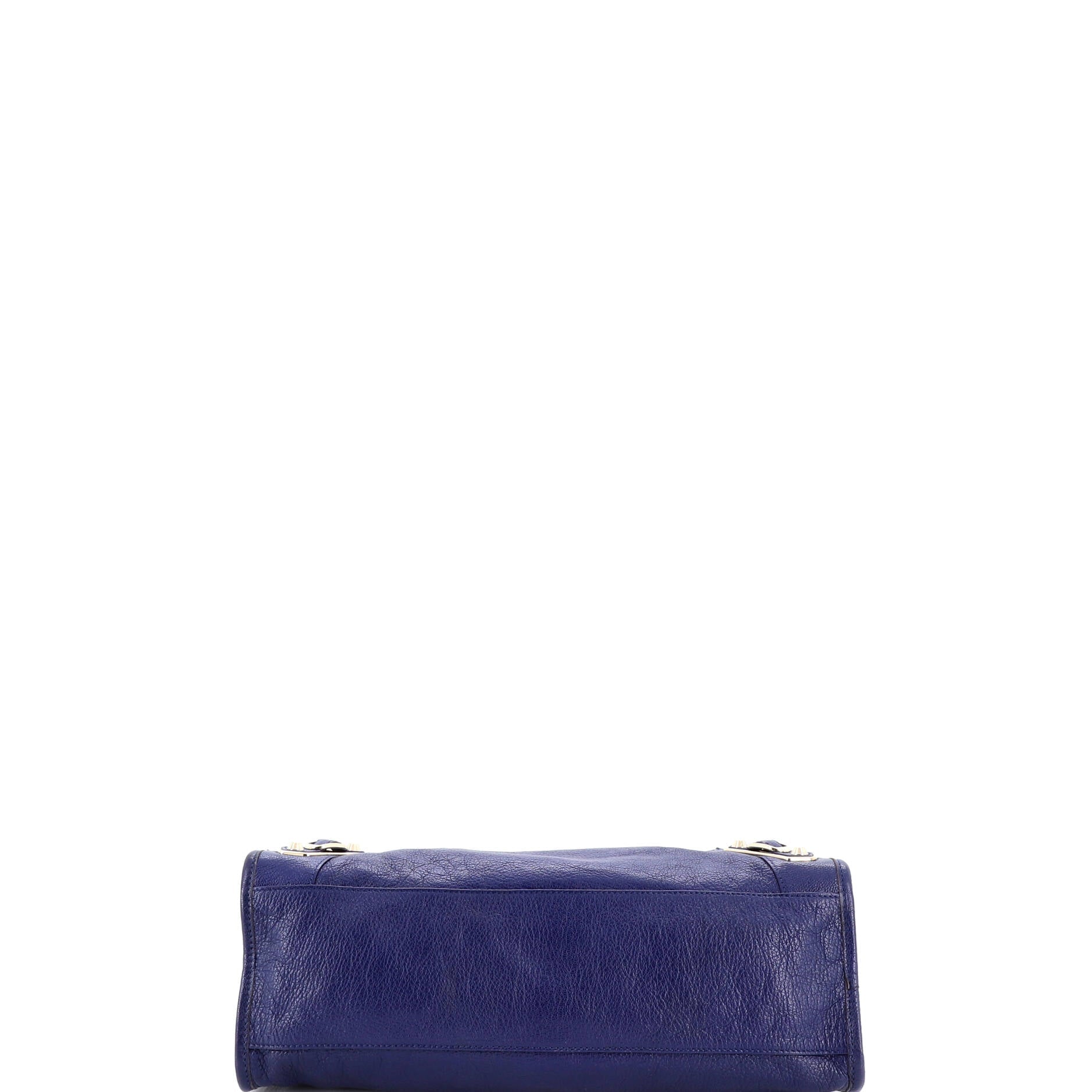 City Classic Metallic Edge Bag Leather Medium