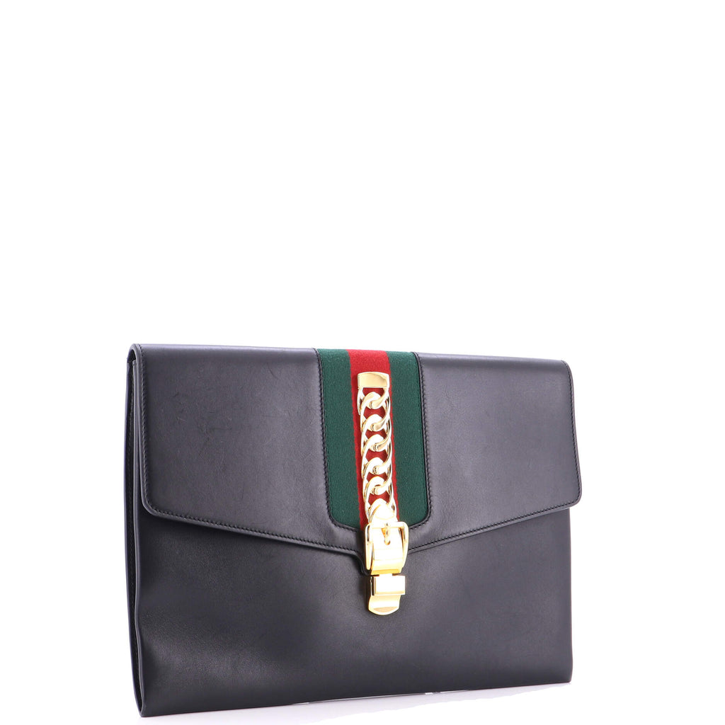 Sylvie Clutch Leather Maxi