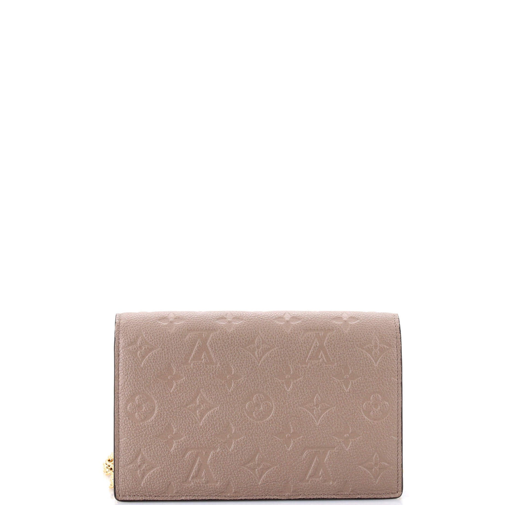 Vavin Chain Wallet Monogram Empreinte Leather