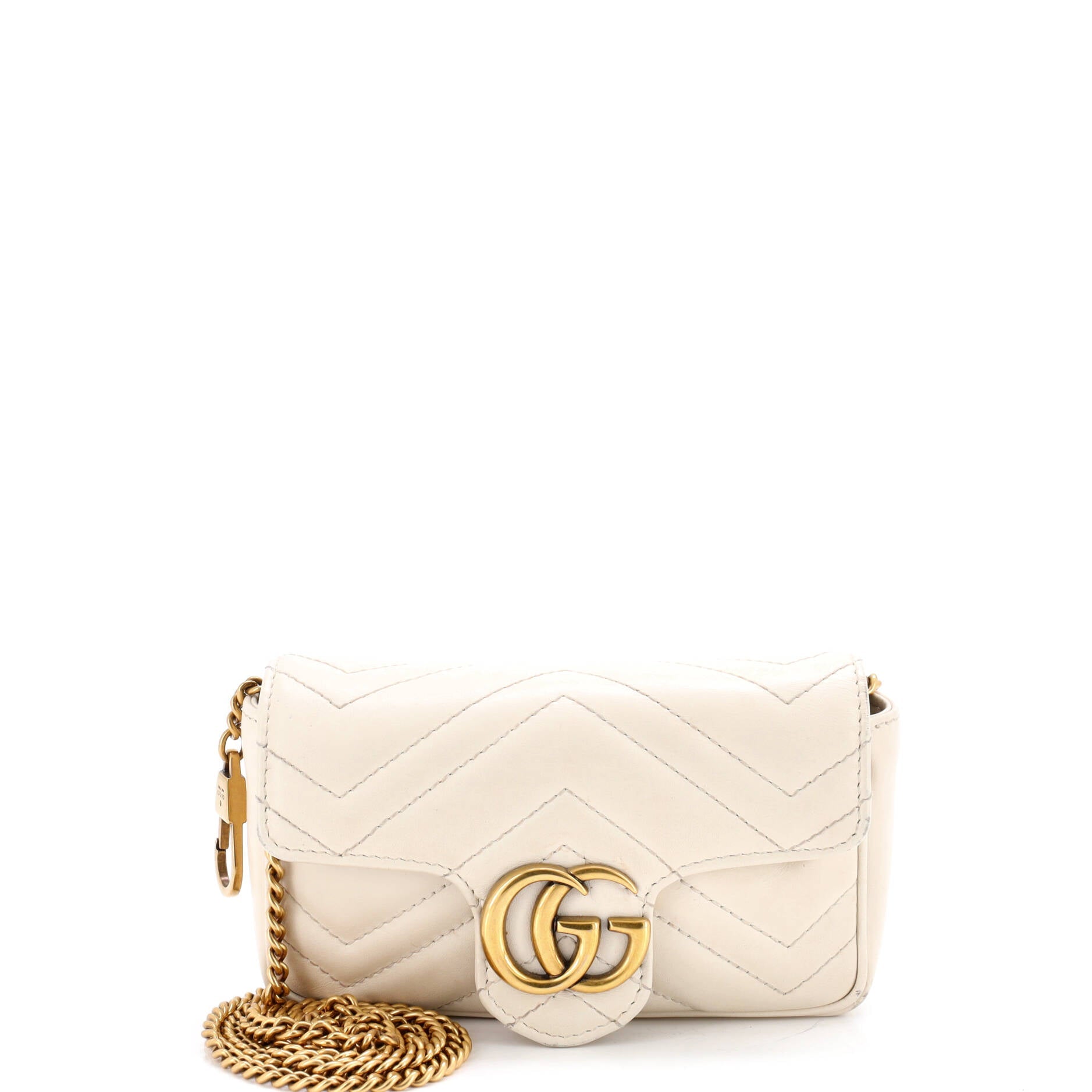 GG Marmont Flap Bag Matelasse Leather Super Mini