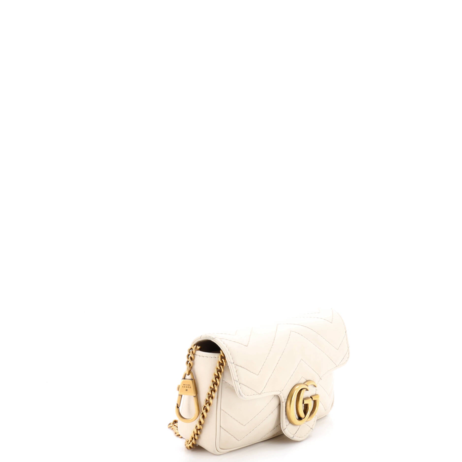 GG Marmont Flap Bag Matelasse Leather Super Mini