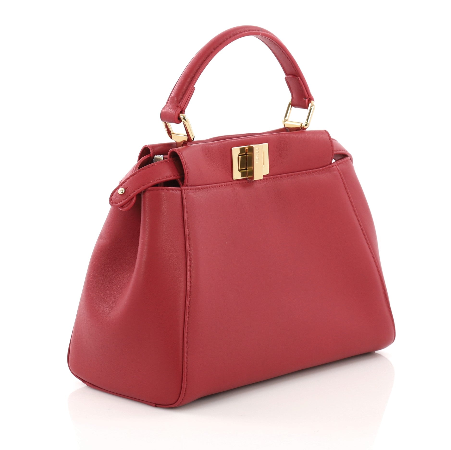 Peekaboo Handbag Leather Mini