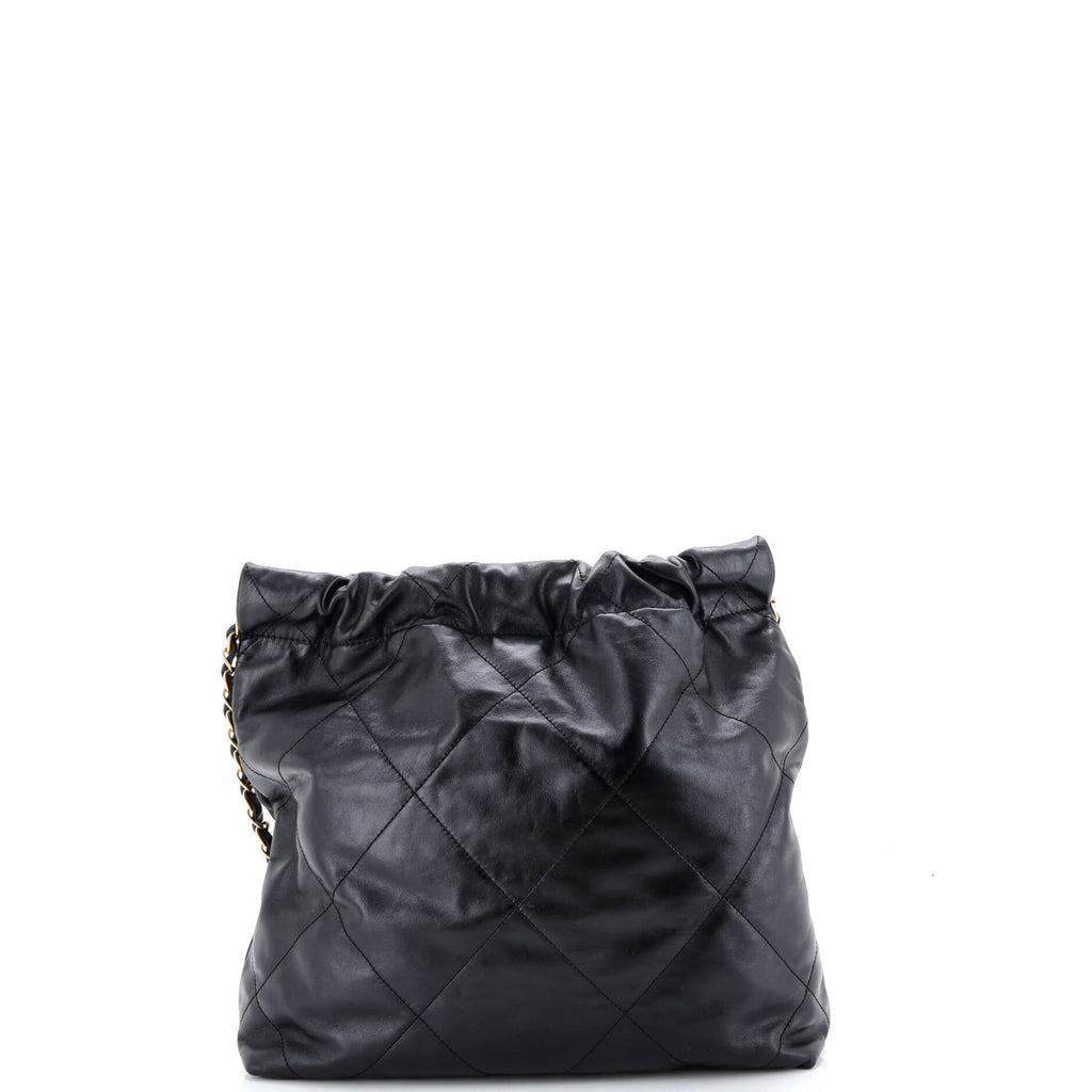 22 Chain Hobo Quilted Calfskin Small