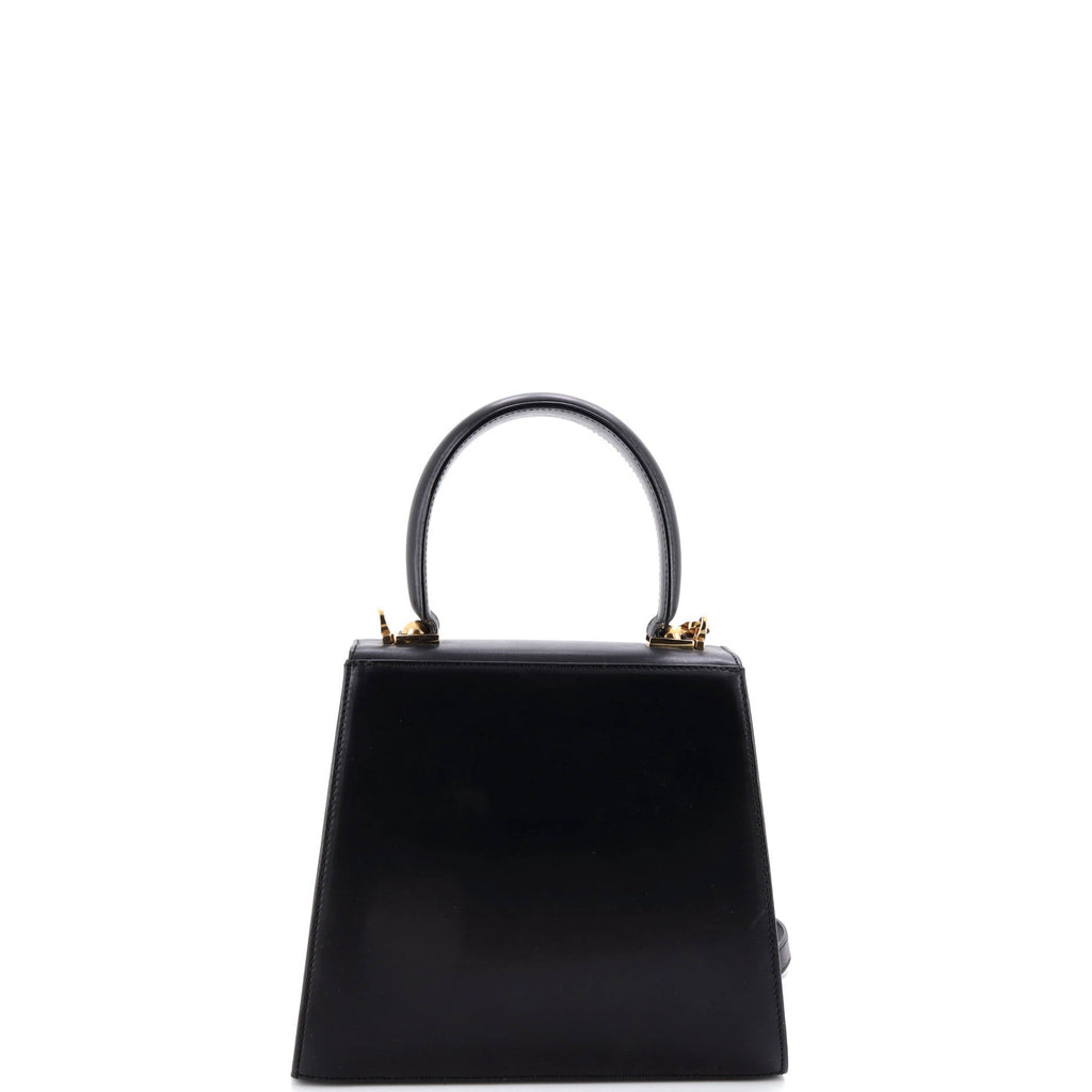 Gancini Convertible Top Handle Bag Leather Mini