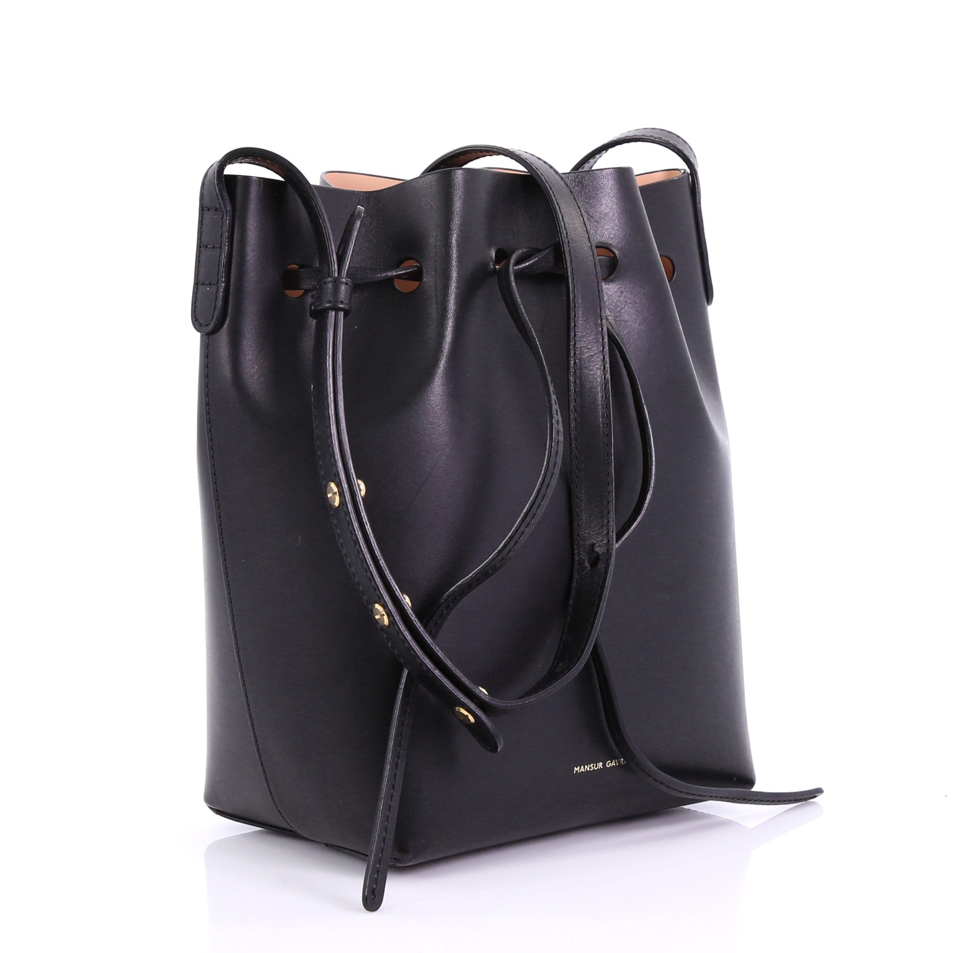 Bucket Bag Leather Mini