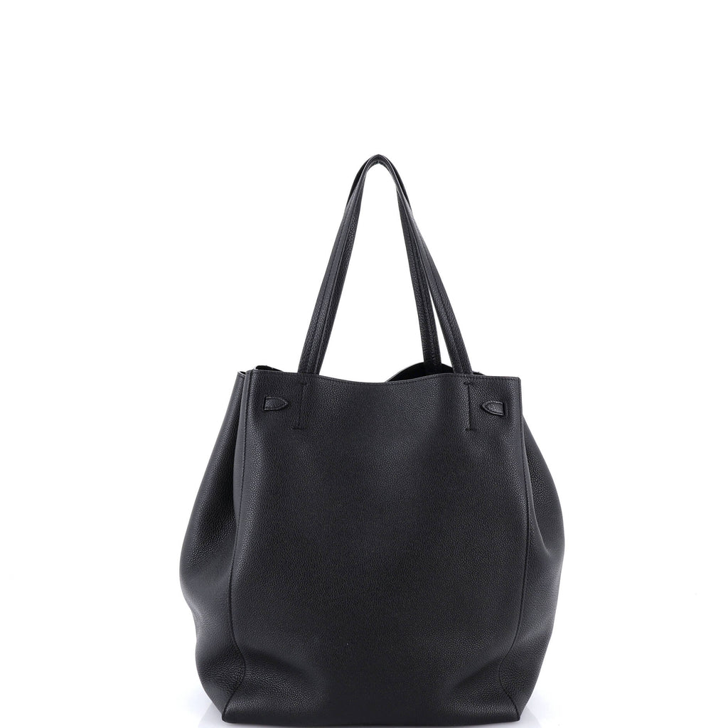 Phantom Tie Cabas Tote Leather Medium