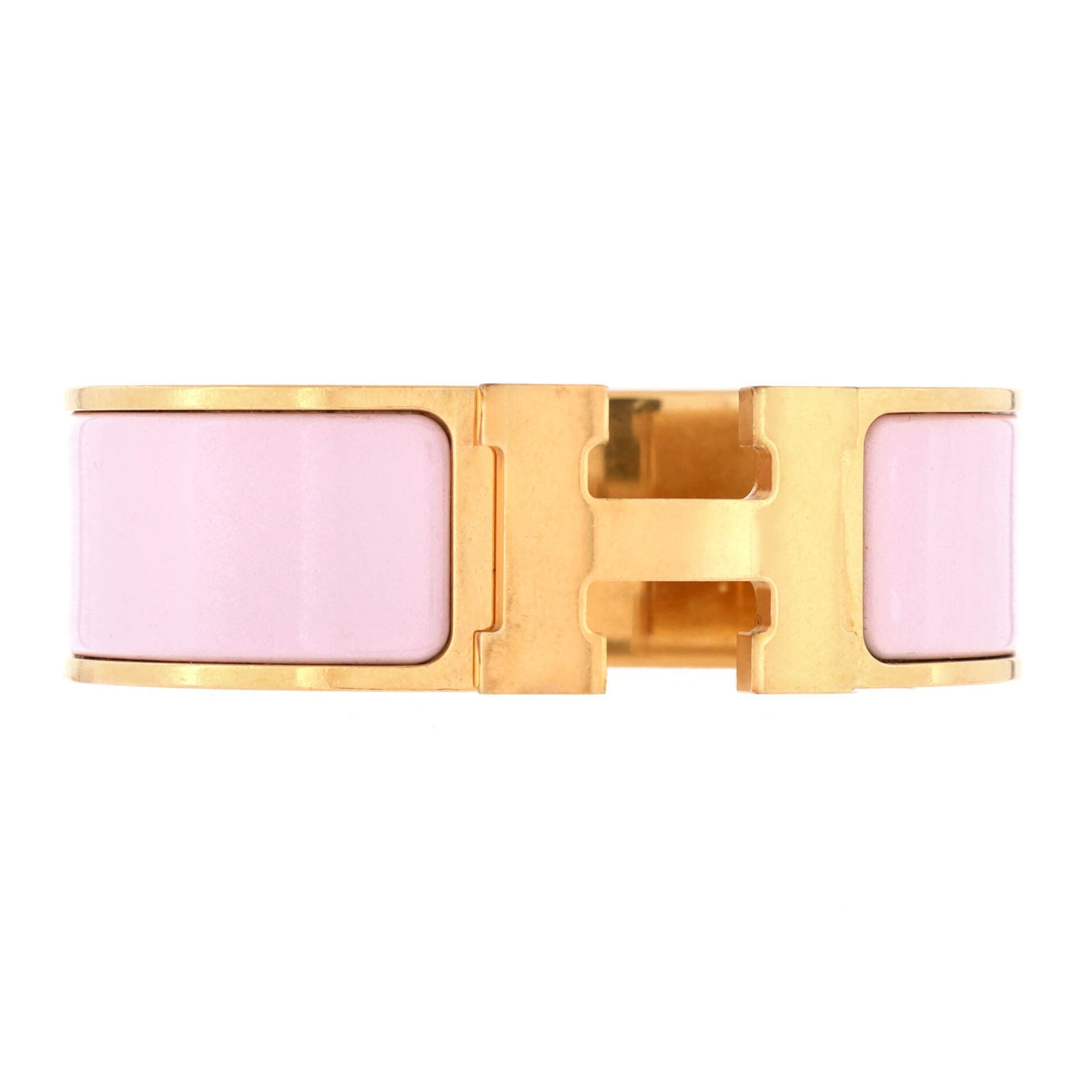 Clic H Bracelet Enamel Wide