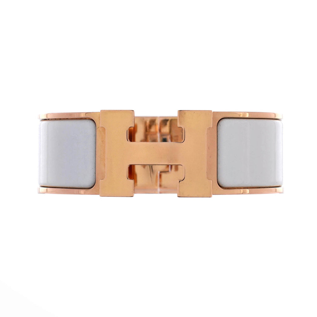Clic H Bracelet Enamel Wide