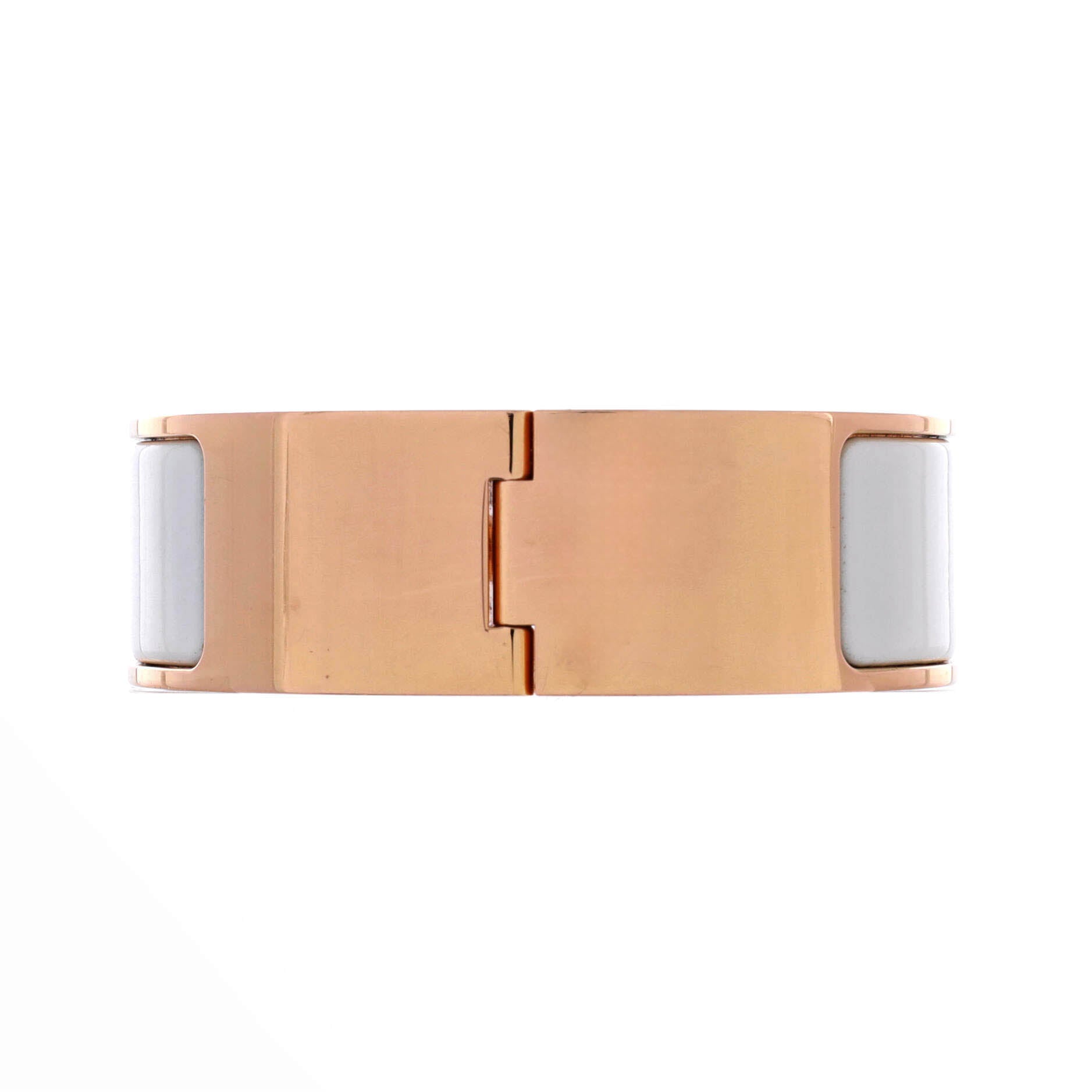 Clic H Bracelet Enamel Wide