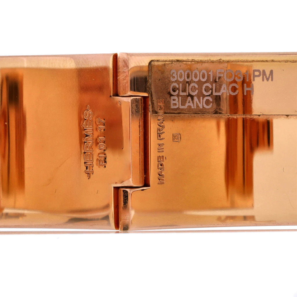 Clic H Bracelet Enamel Wide