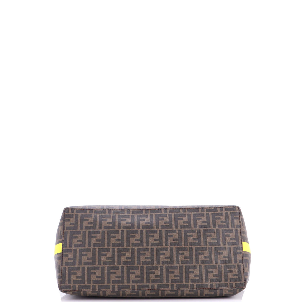 Convertible Shopping Tote Zucca Coated Canvas East West