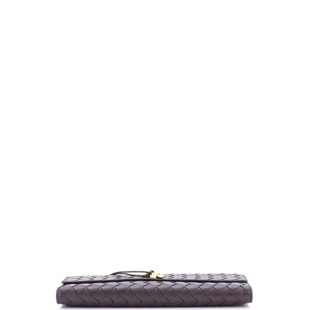 Andiamo Top Handle Clutch Intrecciato Nappa Long