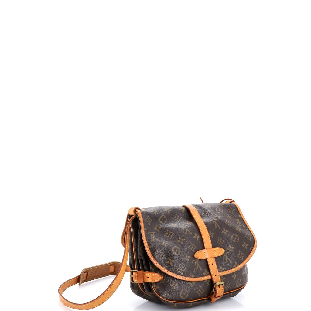 Saumur Handbag Monogram Canvas 30