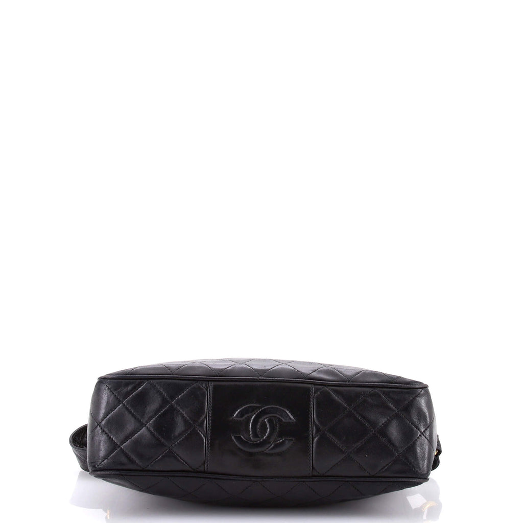 Vintage Front Pocket Camera Bag Quilted Lambskin Medium