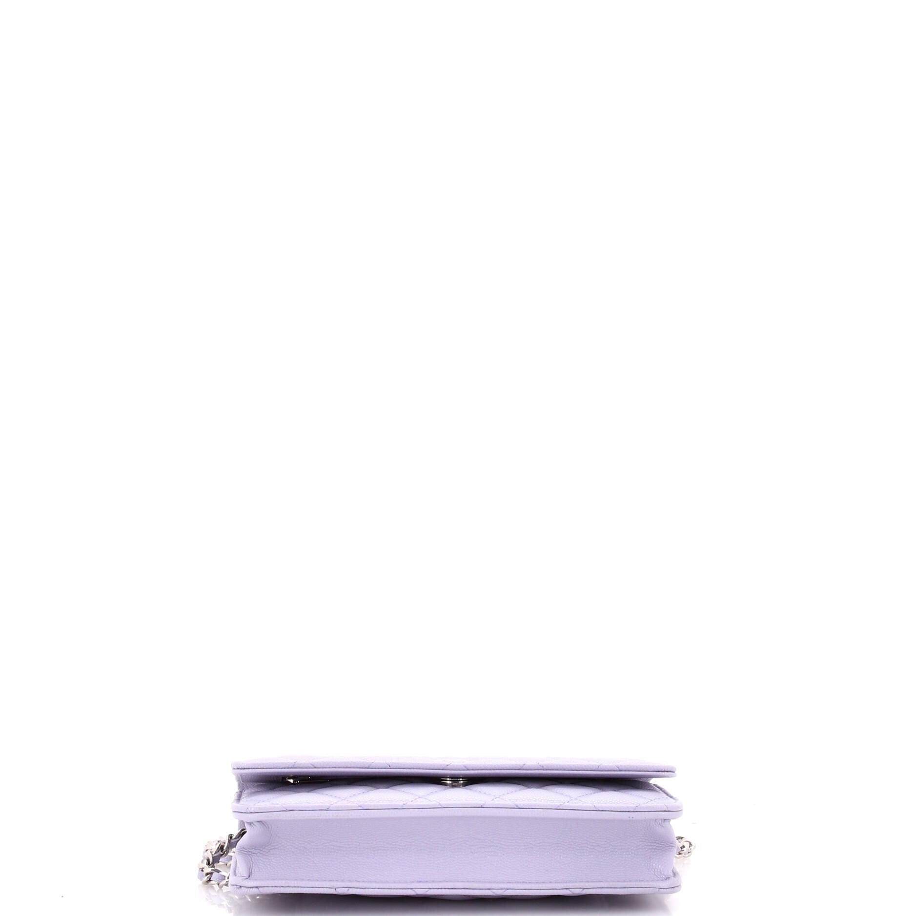 Wallet on Chain Quilted Caviar