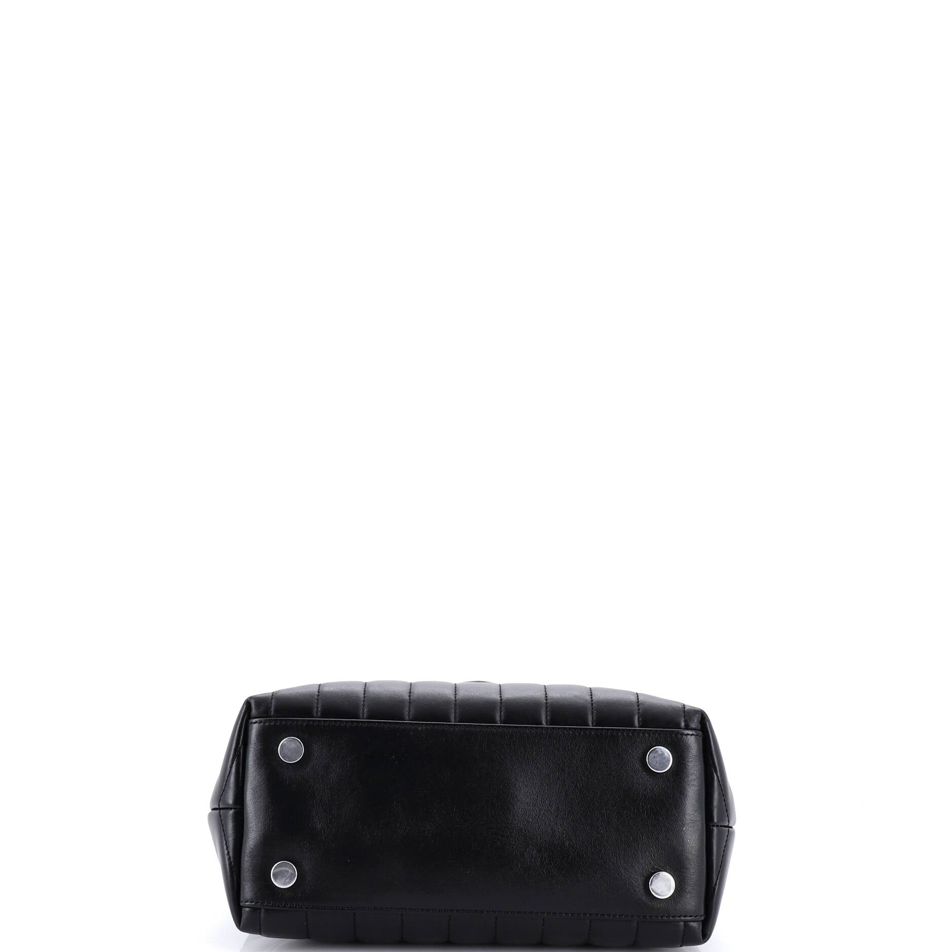 LouLou Top Handle Bag Matelasse Chevron Leather Medium