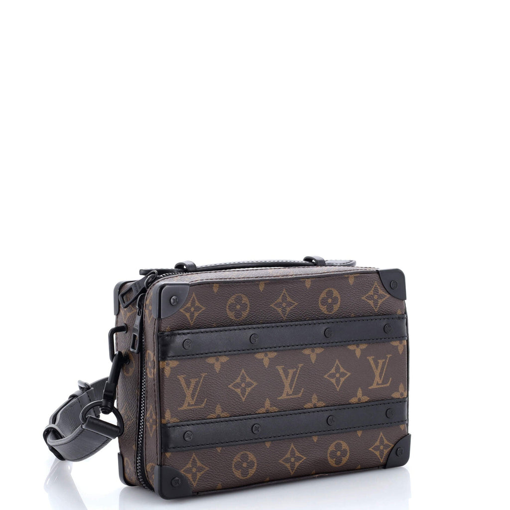 Handle Soft Trunk Bag Macassar Monogram Canvas