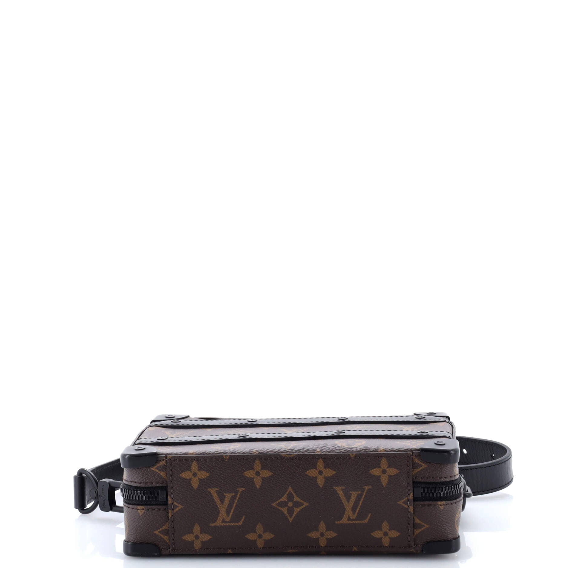 Handle Soft Trunk Bag Macassar Monogram Canvas