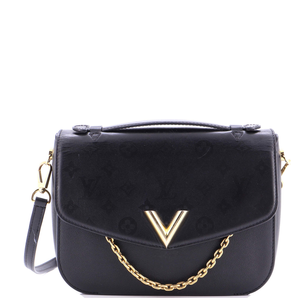 Very Messenger Monogram Leather