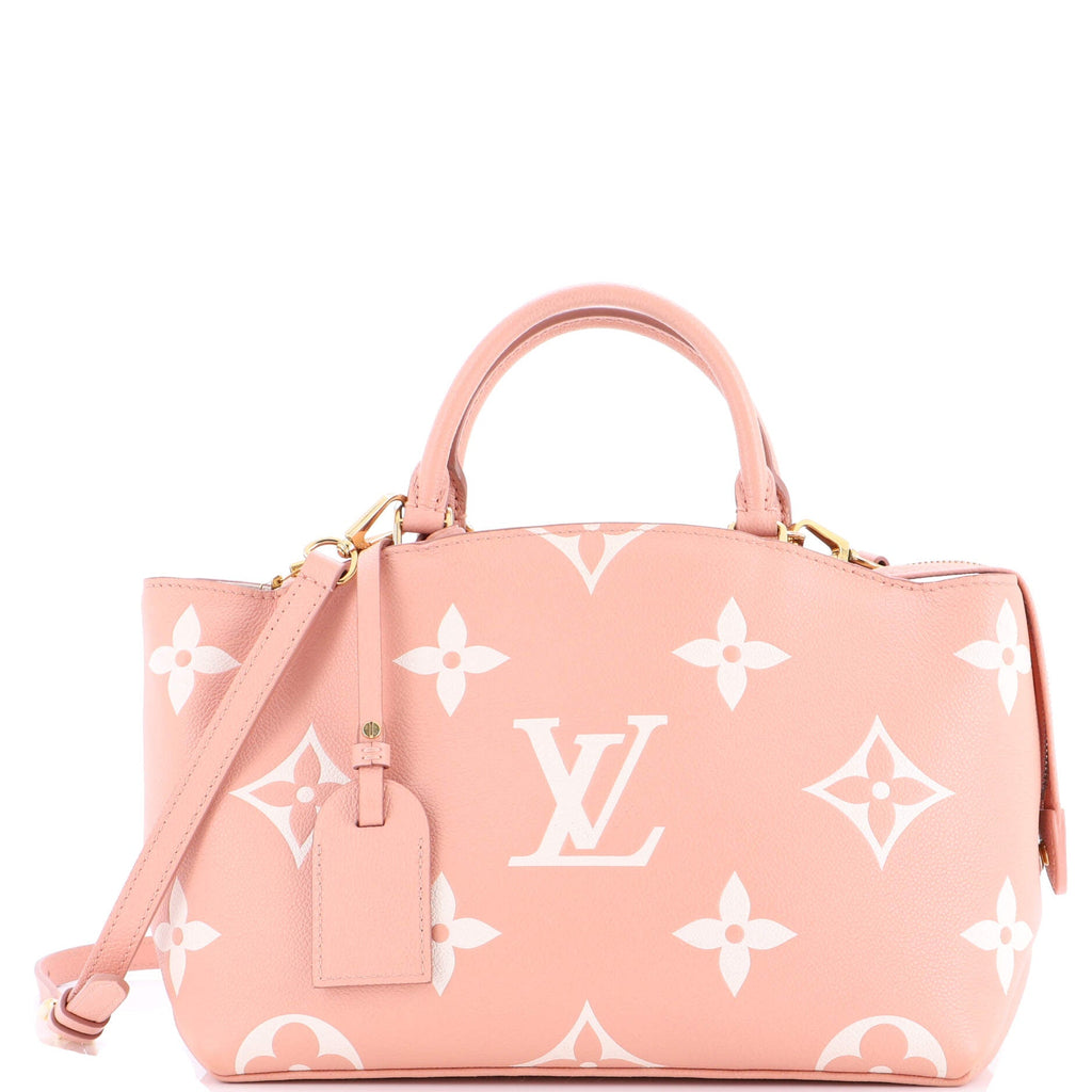 Petit Palais Handbag Bicolor Monogram Empreinte Giant
