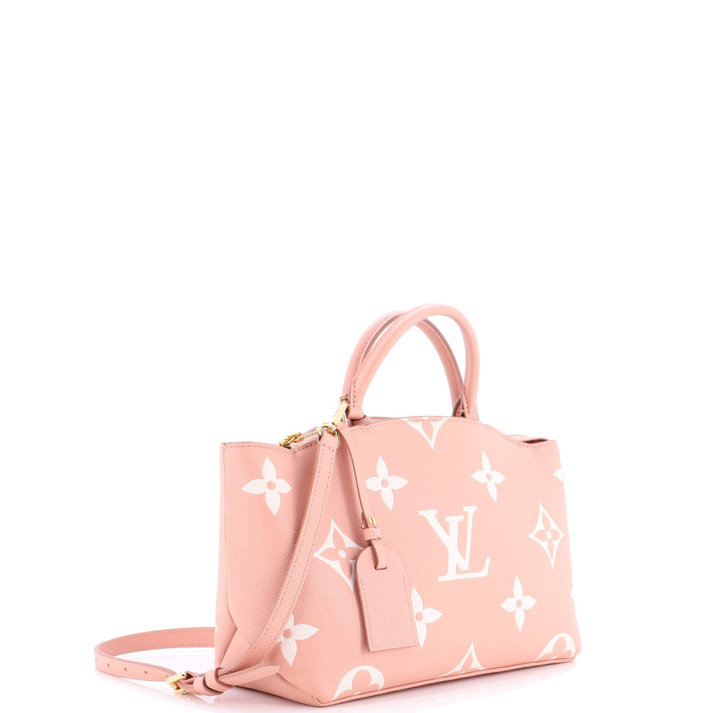 Petit Palais Handbag Bicolor Monogram Empreinte Giant