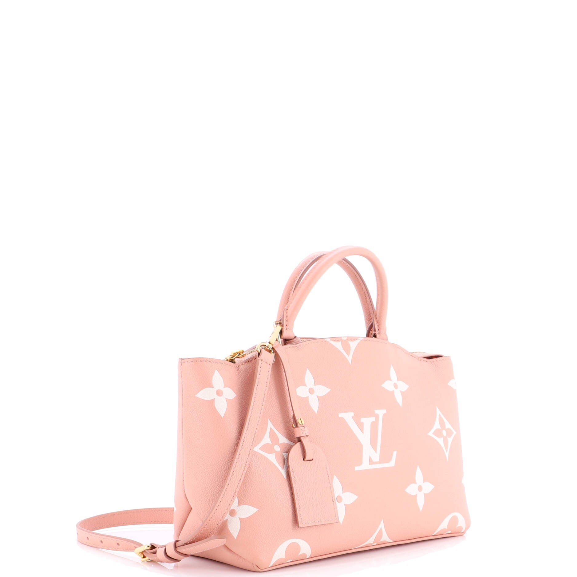 Petit Palais Handbag Bicolor Monogram Empreinte Giant