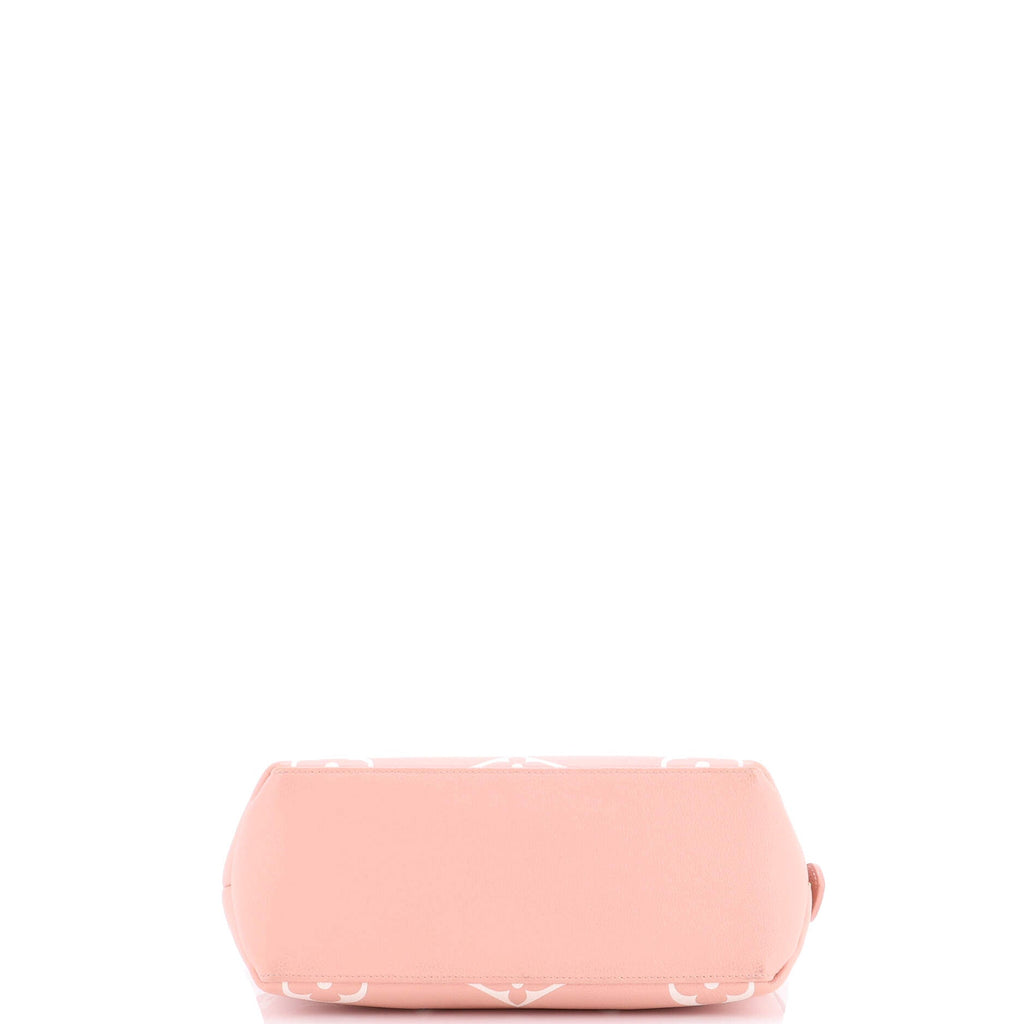 Petit Palais Handbag Bicolor Monogram Empreinte Giant
