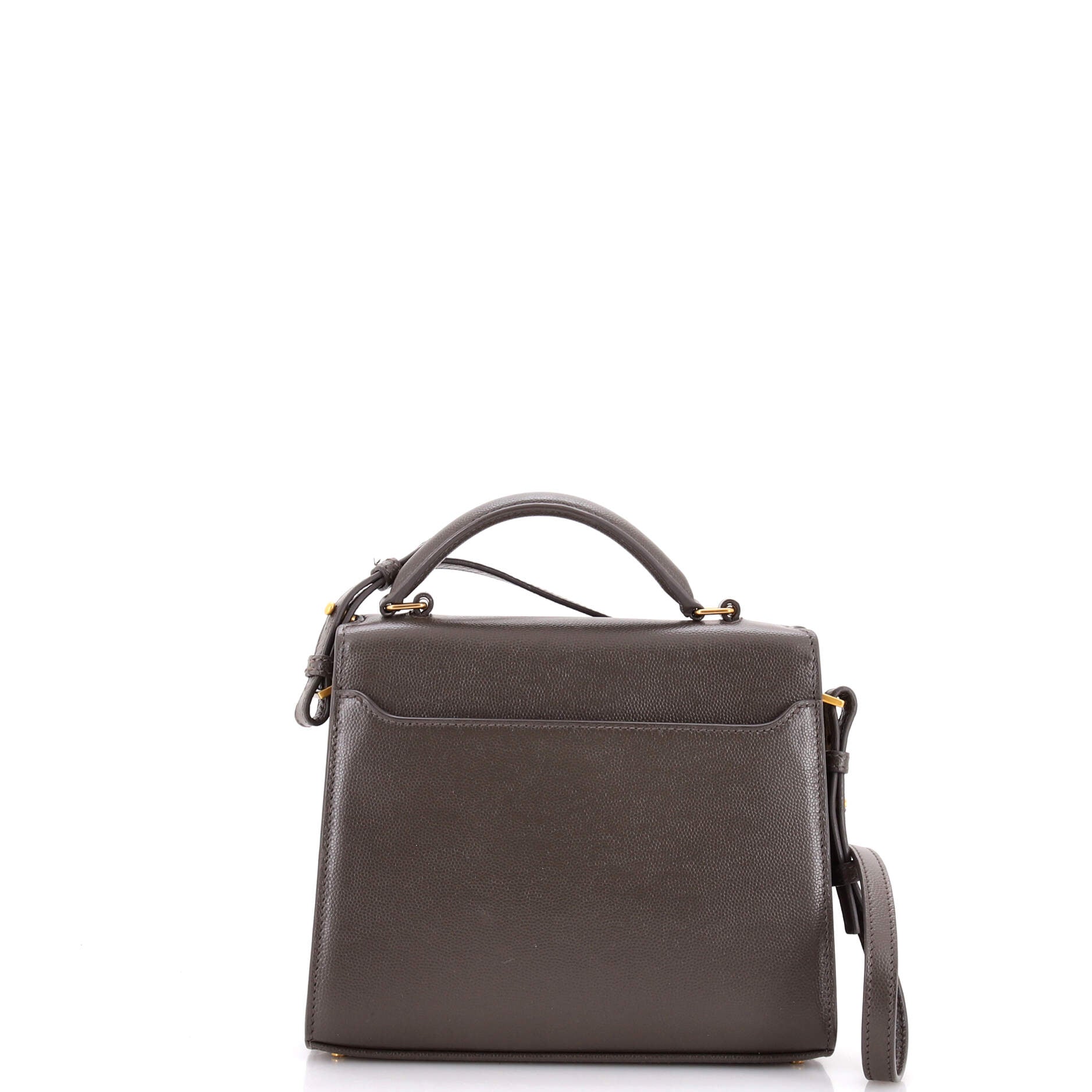 Cassandra Top Handle Bag Leather Mini