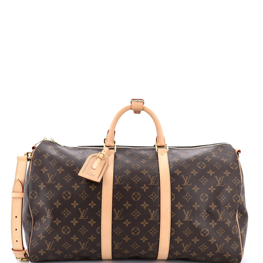 Keepall Bandouliere Bag Monogram Canvas 50