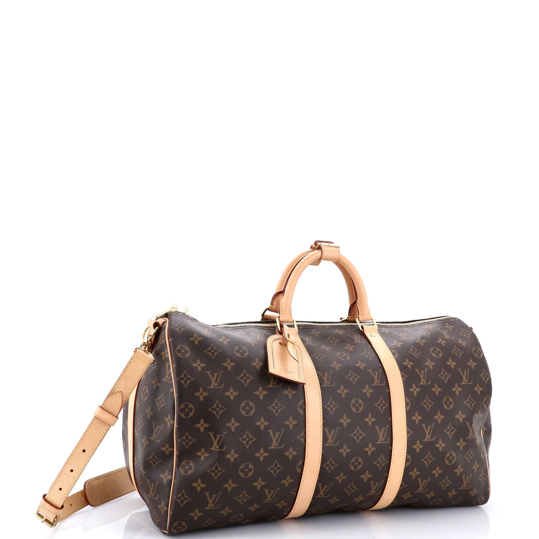 Keepall Bandouliere Bag Monogram Canvas 50