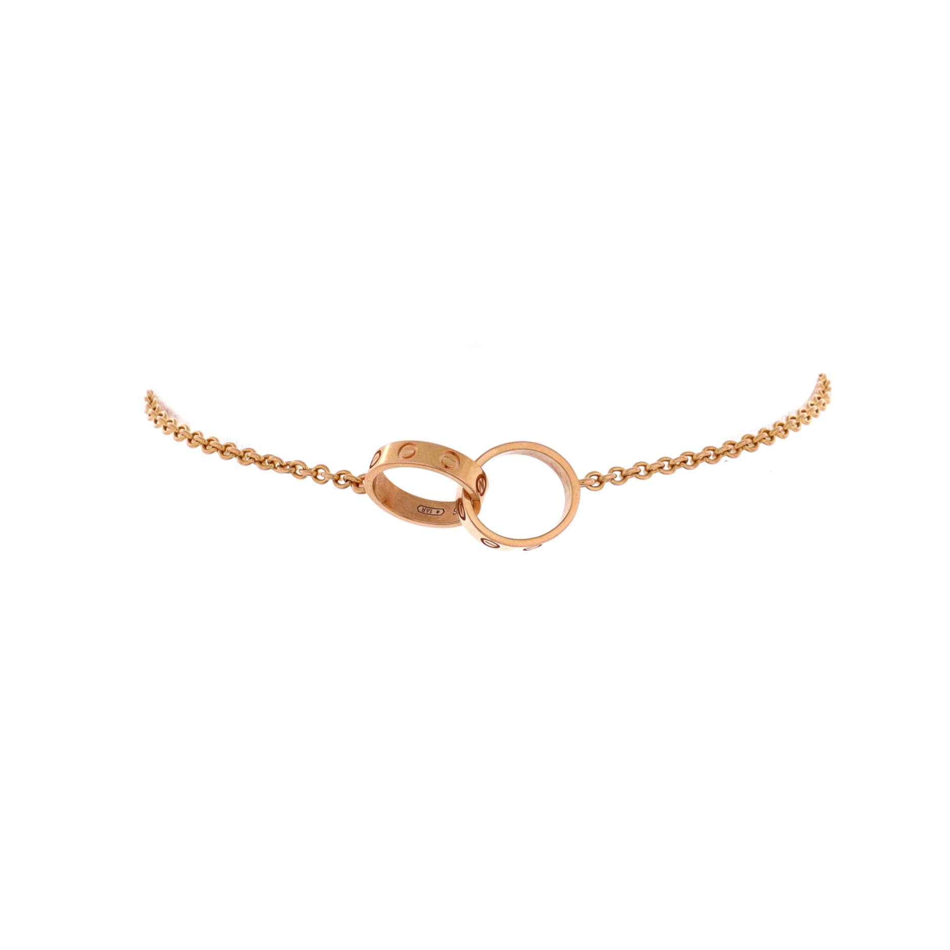 Love Interlocking Bracelet 18K Rose Gold