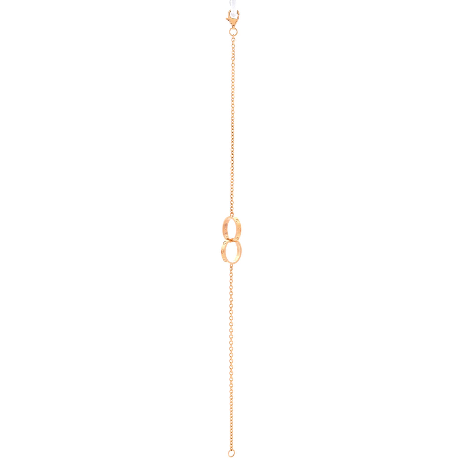 Love Interlocking Bracelet 18K Rose Gold