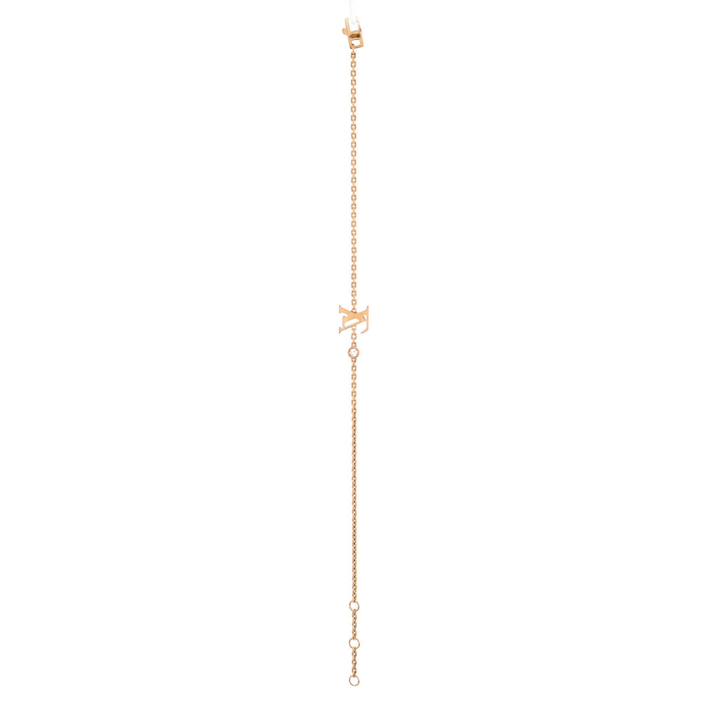 Idylle Blossom LV Bracelet 18K Rose Gold with Diamond